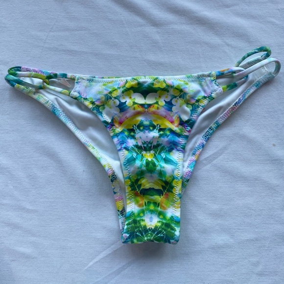 Victoria’s Secret Swim Patterned Bikini Bottoms